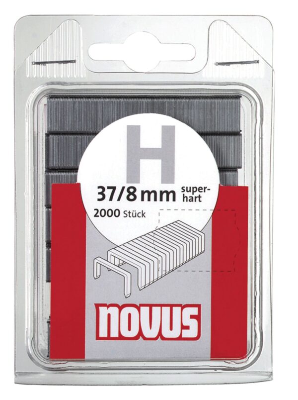 Novus, dundraad nieten, H 37 6 mm, 2000 st.