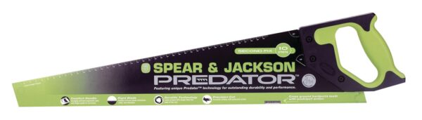 Spear & Jackson, handzaag Predator, 560 mm HP soft handgreep hout fijn 10PPI